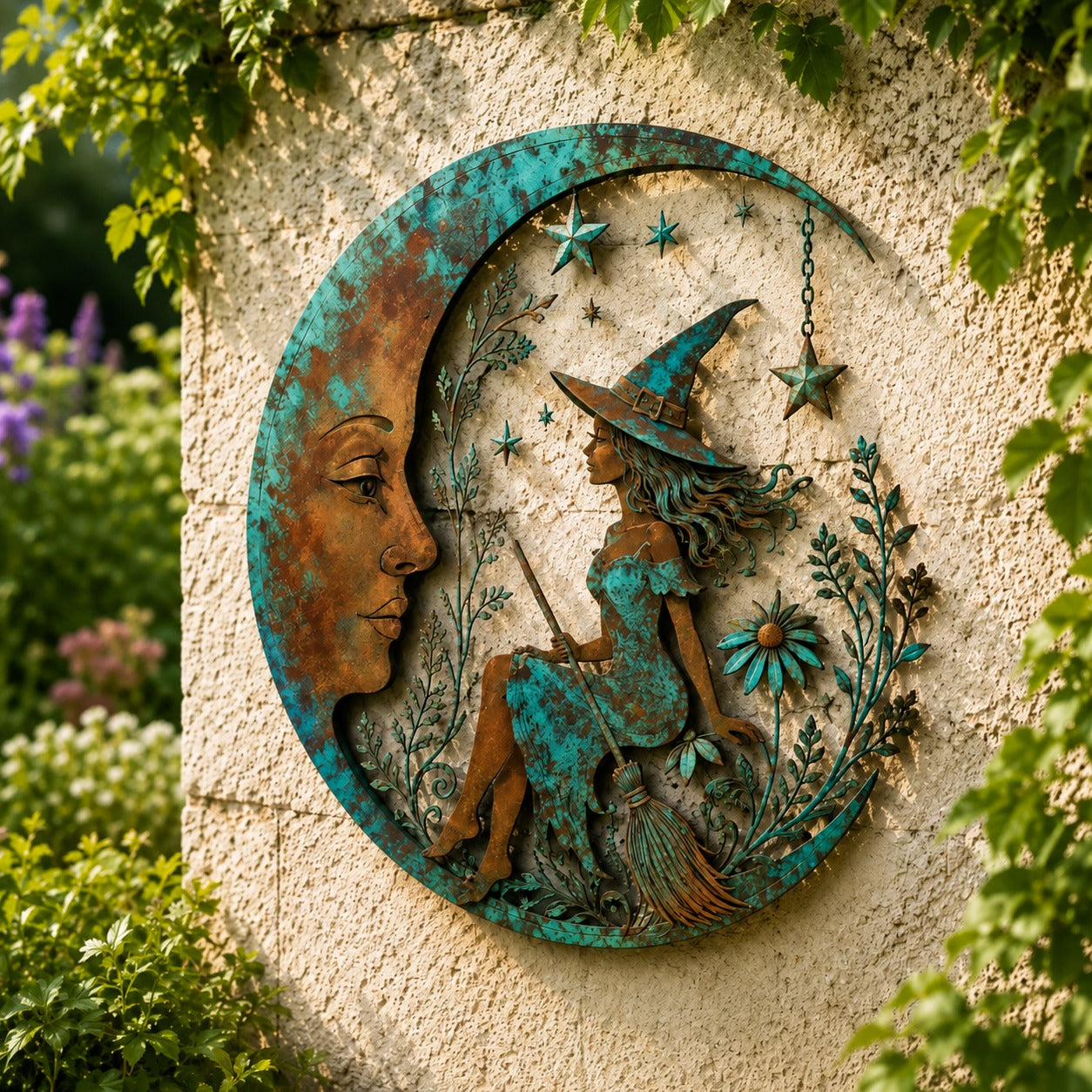 🌜️Crescent Moon Bee Wall Decor🐝