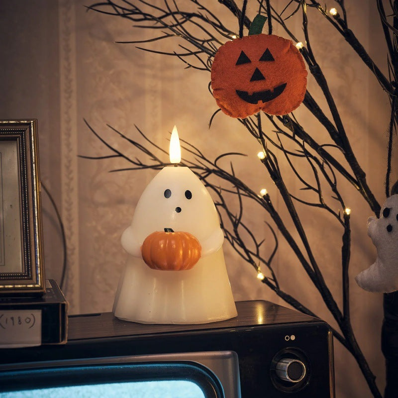 👻Ghost LED Candle Trio