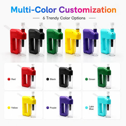 Portable Handheld Electric Filtration Device | Compact Glass Chamber Design with Electric-Assisted Operation & 6 Color Options ✨