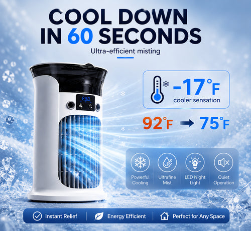 ❄️3-in-1 Portable Air Cooler