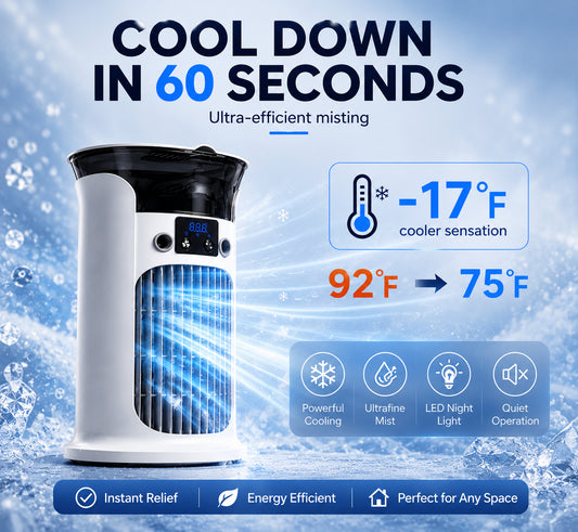 ❄️3-in-1 Portable Air Cooler