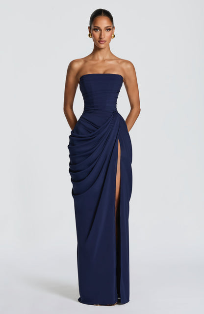 Cyra Maxi Dress - Lemon
