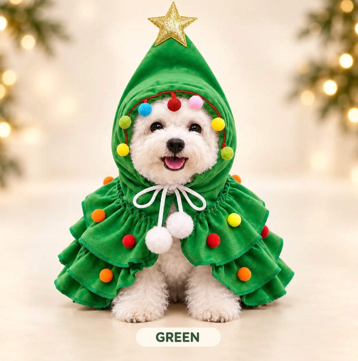 🎄Christmas Tree Pet Costume