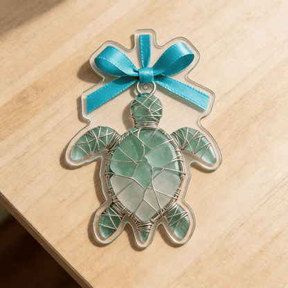 Handmade Frosted Ocean Suncatcher🐚(2D flat printing)