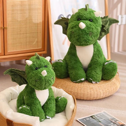 🔥Christmas Sale🎁Funny Dinosaur Plush Toy for Boys - Dinosaur Egg Stuffed Pillow, Comforting Sleep Companion Doll