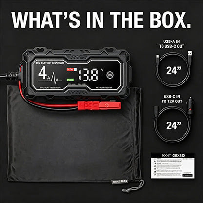 💥Boost X 4250A Car Jump Starter — Suitable for 10.0L Gasoline & 8.0L Diesel Engines