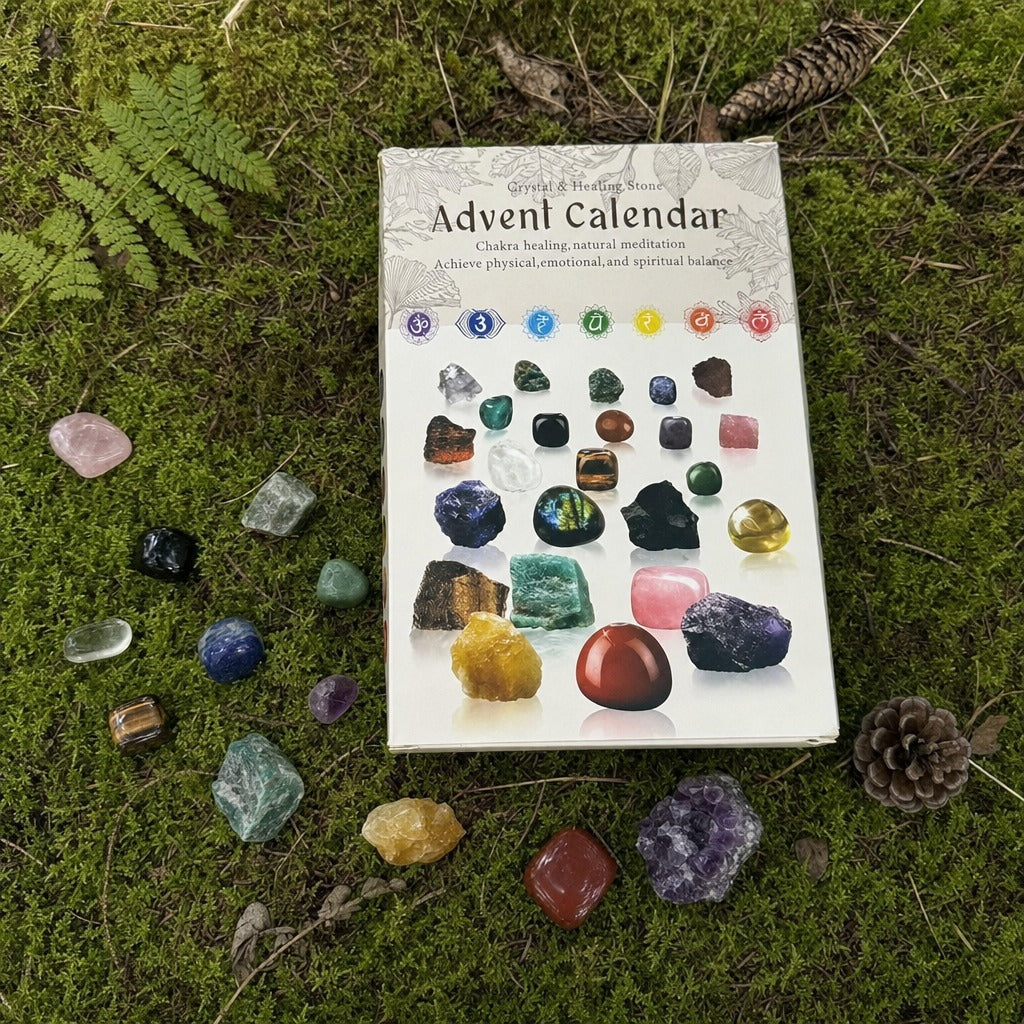 🔥Christmas Sale🎁Enchanted Countdown — 24-Day Crystal Healing Advent Calendar