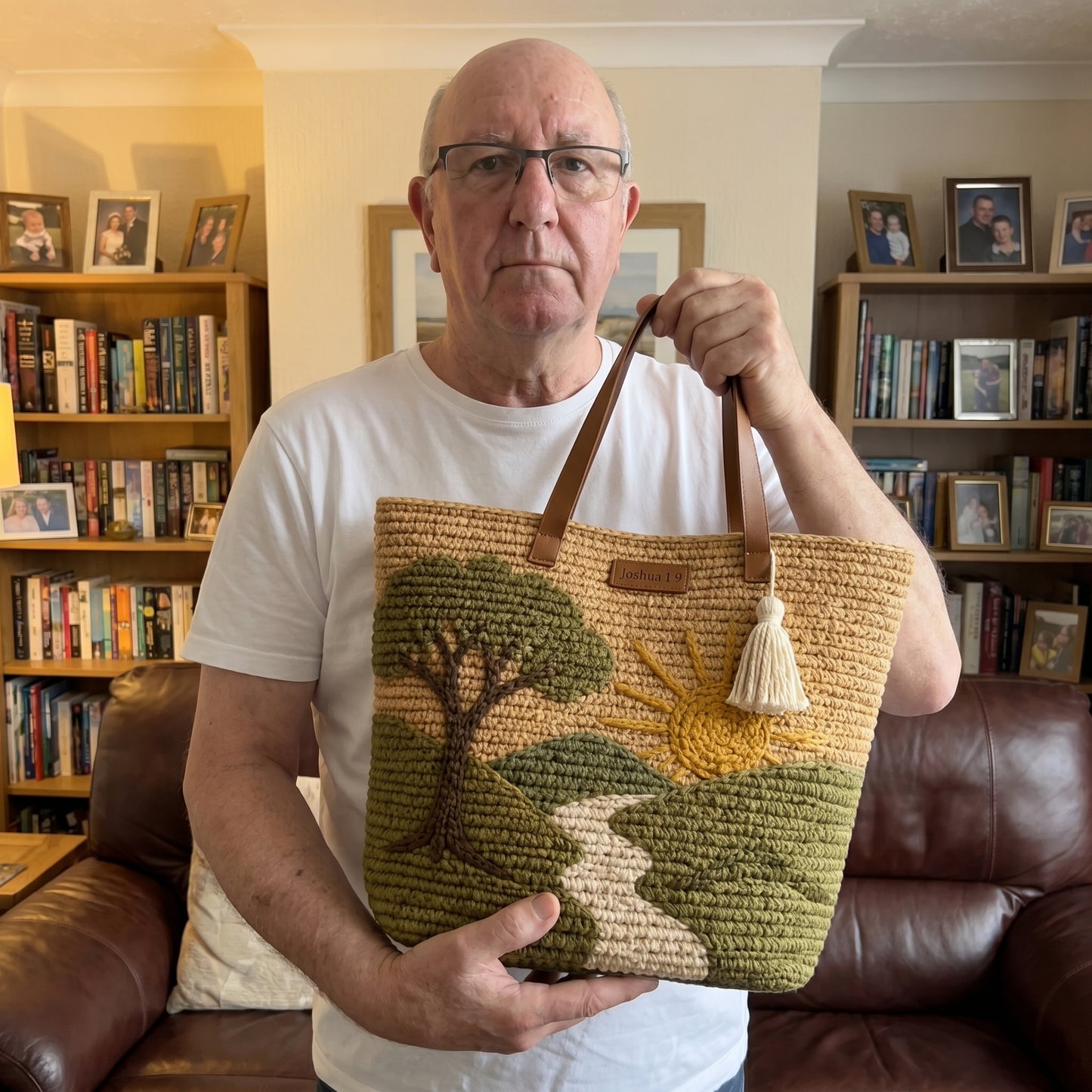 HOLIDAY BLESSINGS: FAITH-FILLED CROCHET TOTE