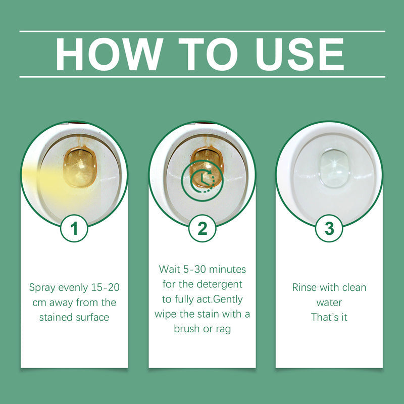 🔥【CLEARANCE!] Molecular-Level Cleaning Tech! Oxalic Acid Bathroom Cleaner Dissolves Rust