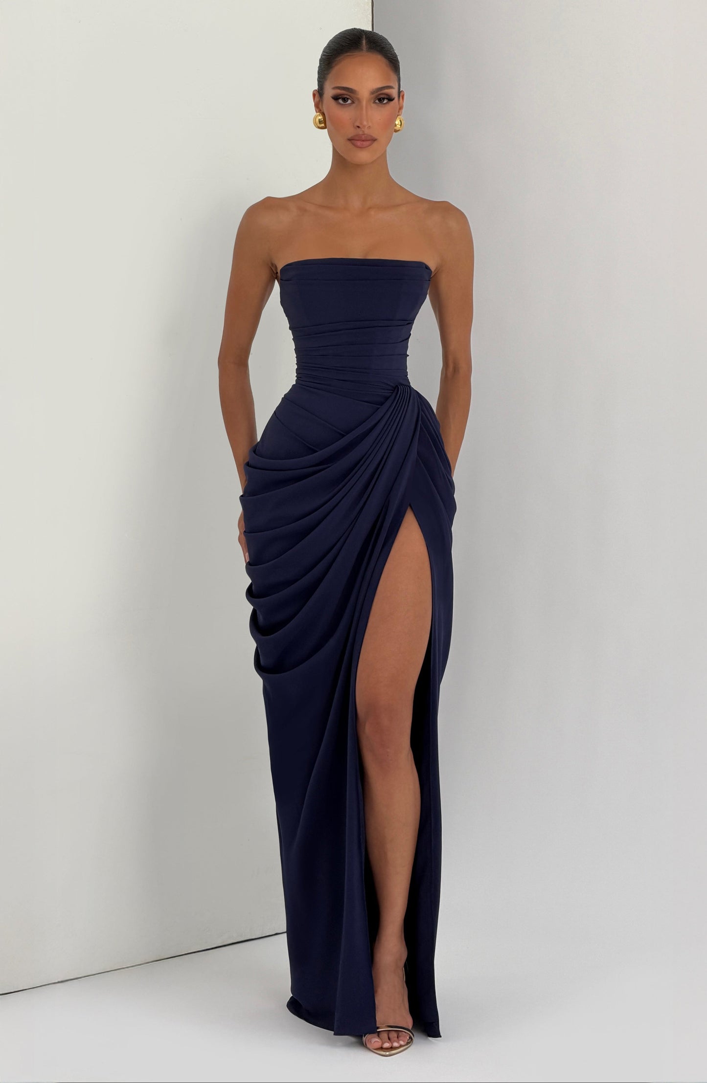 Cyra Maxi Dress - Lemon