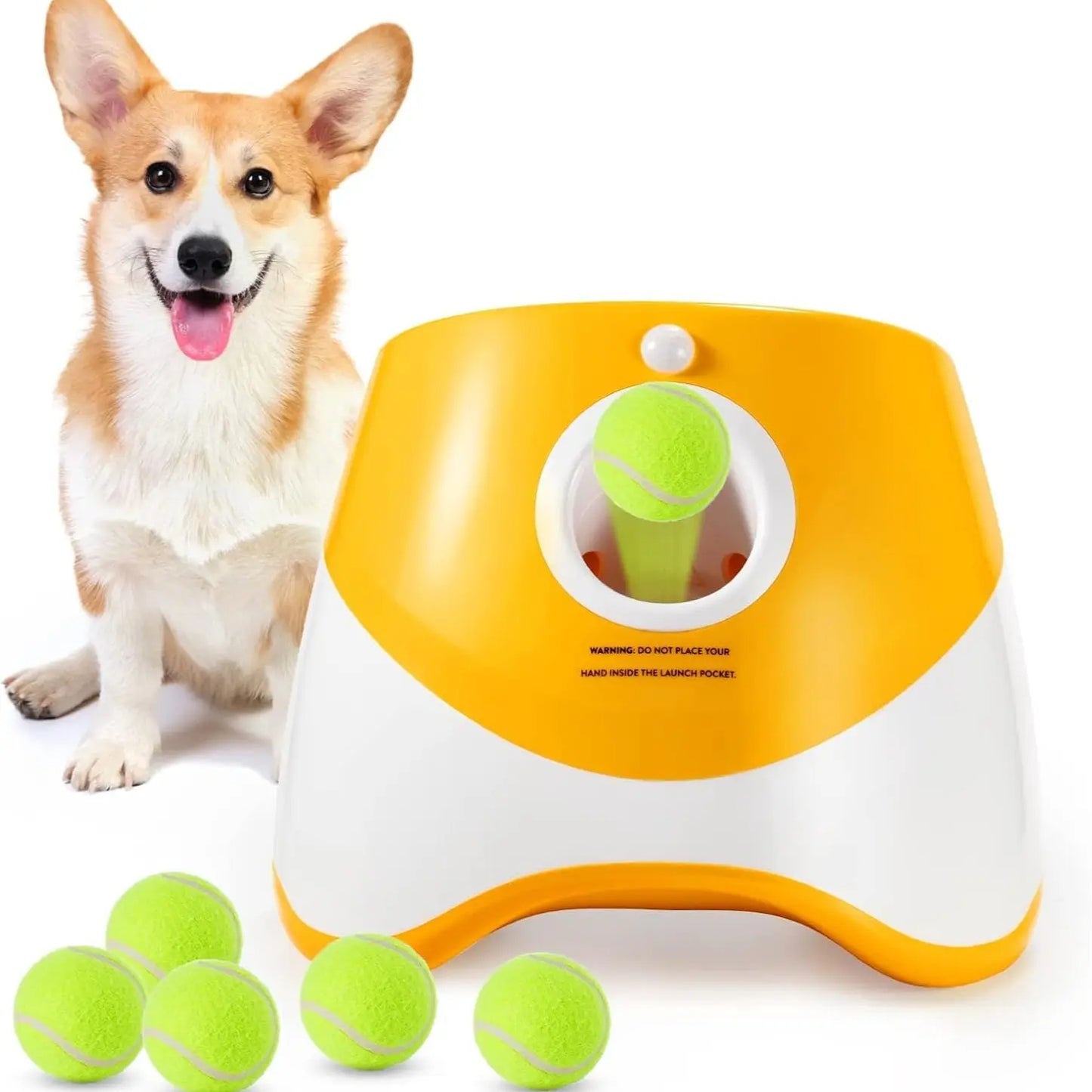 HOLIDAY PET ESSENTIAL SALE | Automatic Dog Ball Launcher Toy