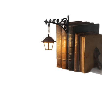 Library Lantern-Decorative Bookshelf Lighting