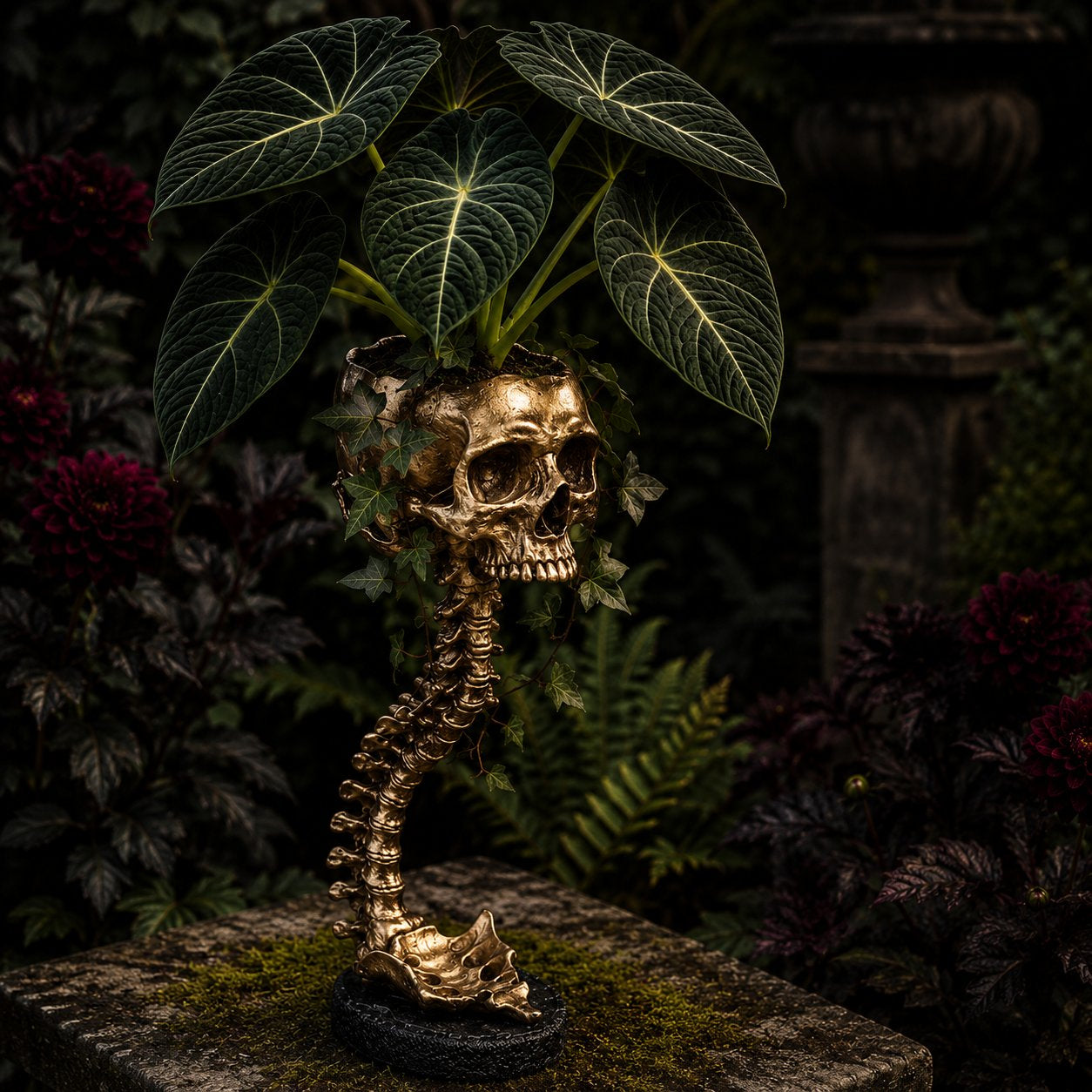 💀 Skull Planter - Bold Decor for Plant Lovers