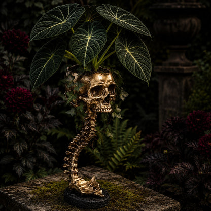 💀 Skull Planter - Bold Decor for Plant Lovers