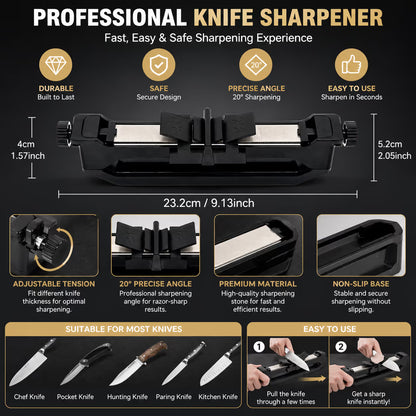 🔪✨Portable Precision Knife Sharpener
