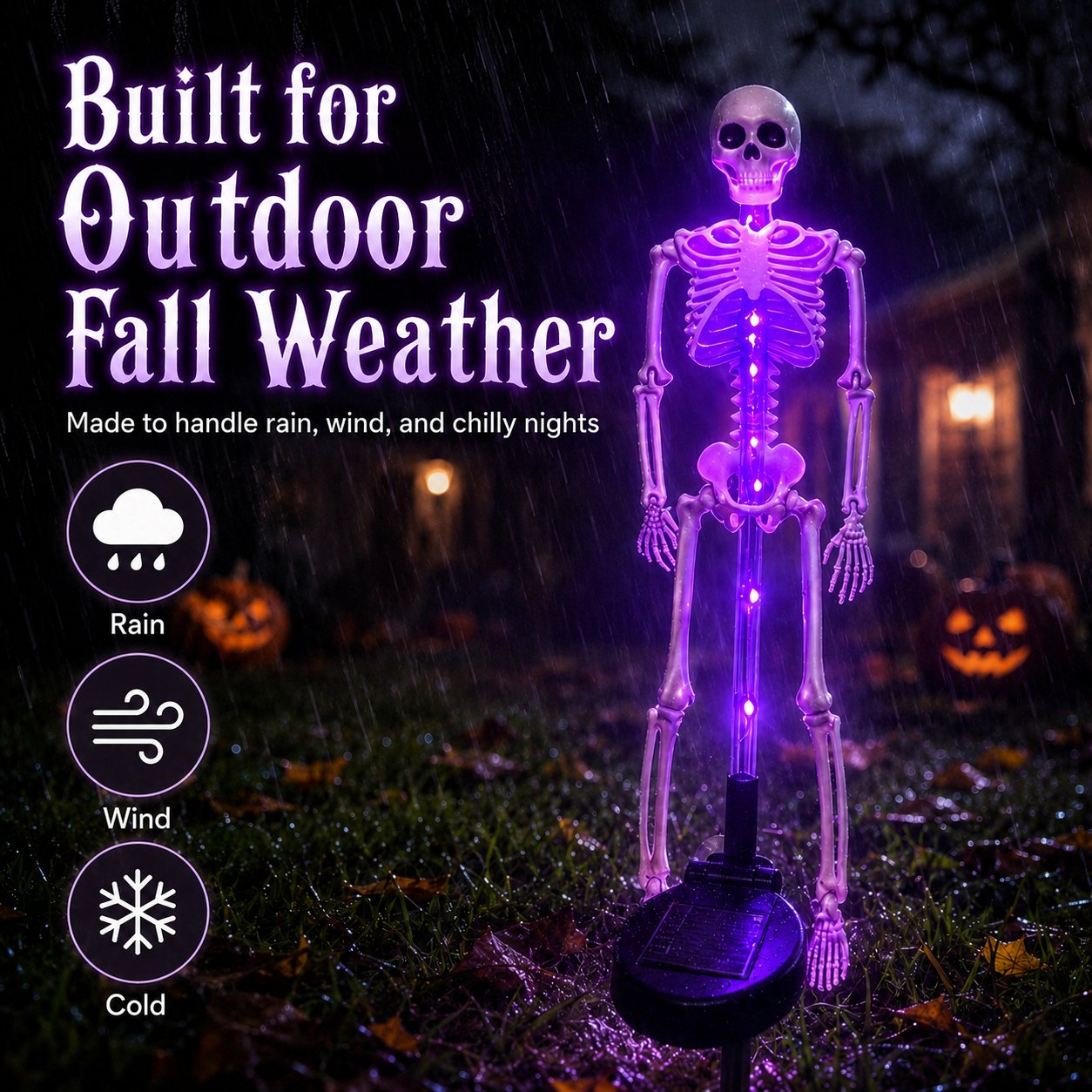 🎃 Halloween Early Bird Sale 🔥💀 Solar Skeleton Yard Stake