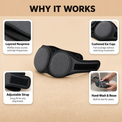 🐶Noise Cancelling Dog Ear Wrap