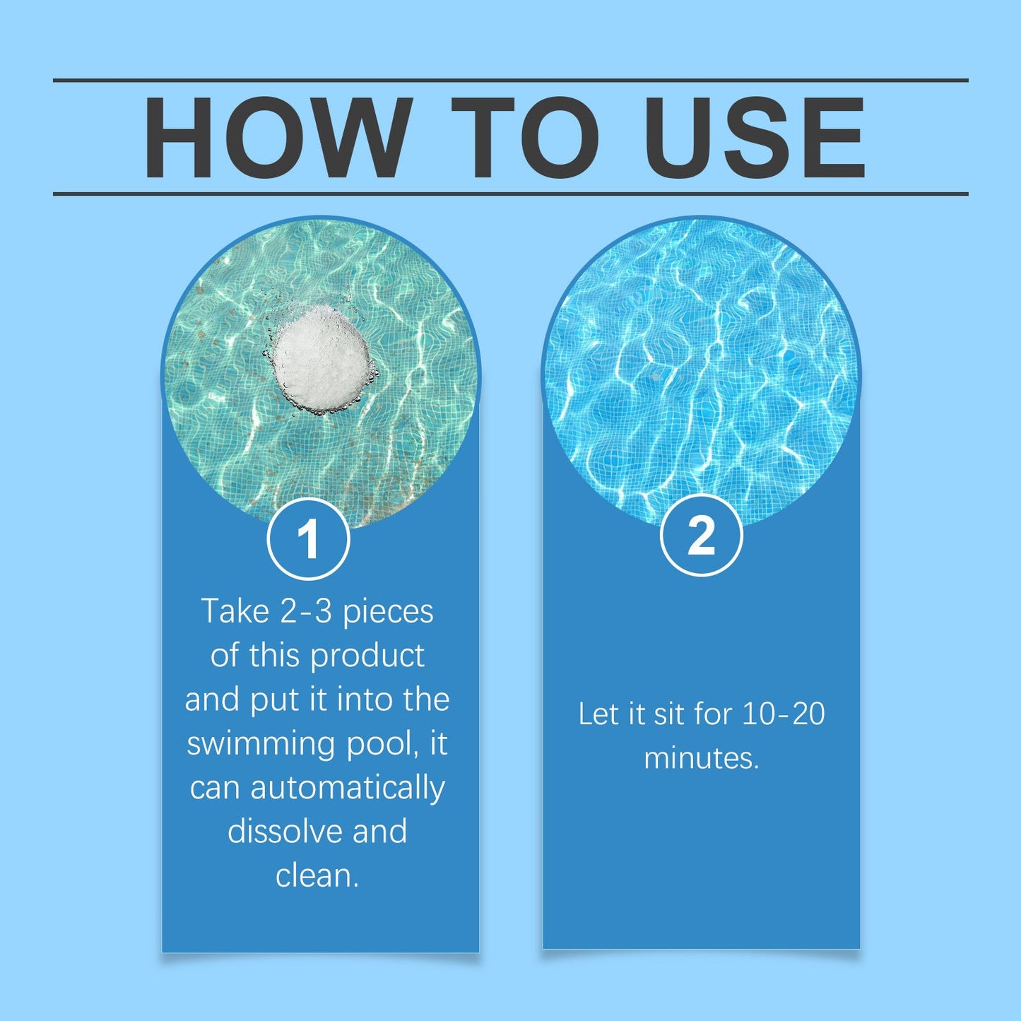 ✨Pool Cleaning Tablets