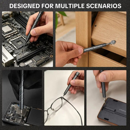 55-In-1 Magnetic Screwdriver Set, Precision Tools for Home Repair, Electronics Disassembly, Furniture Installation, Practical Gift