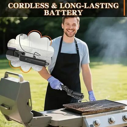 🍖Cordless Rechargeable High-Power Electric BBQ Brush