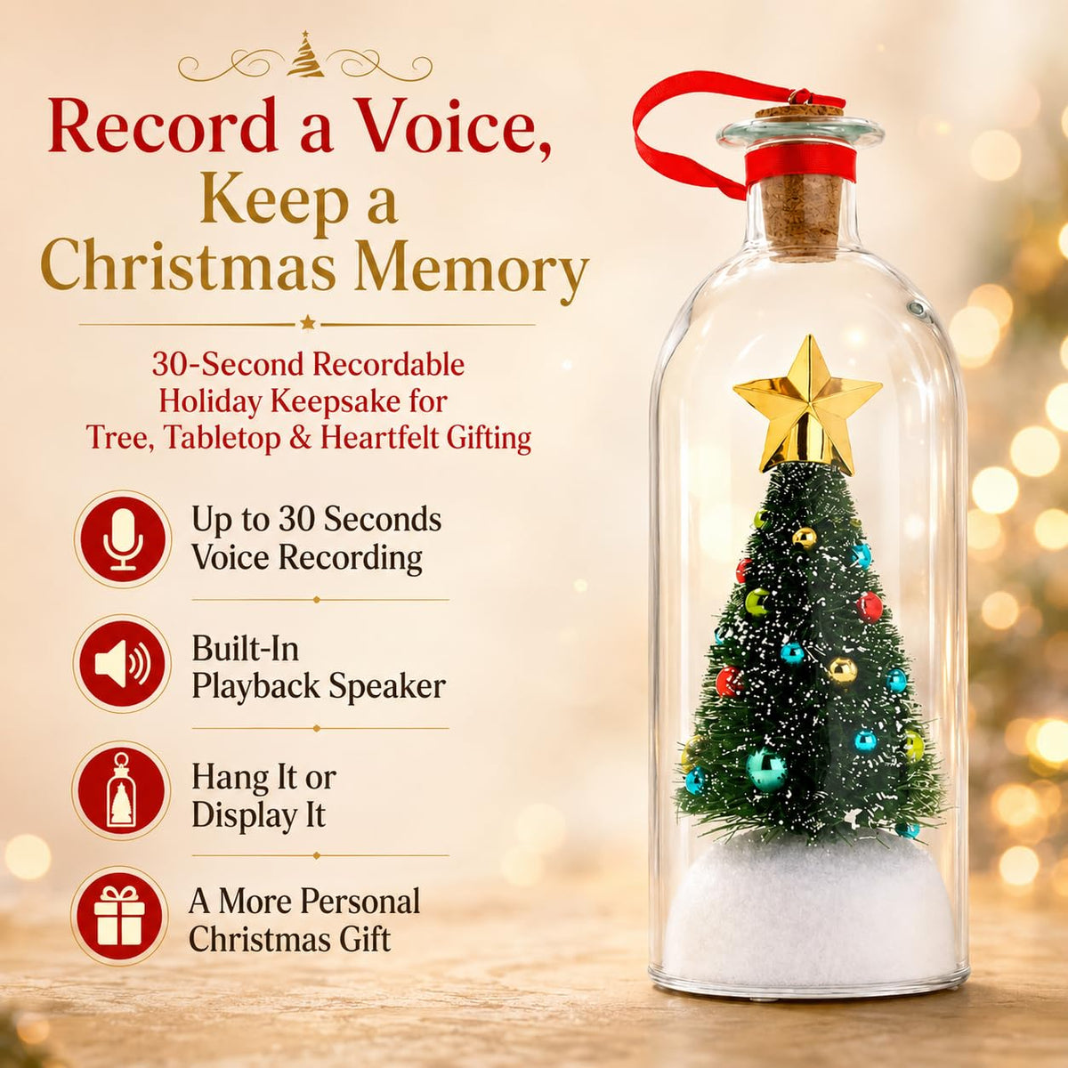 🔥Christmas Sale🎁Christmas Tree Message In A Bottle