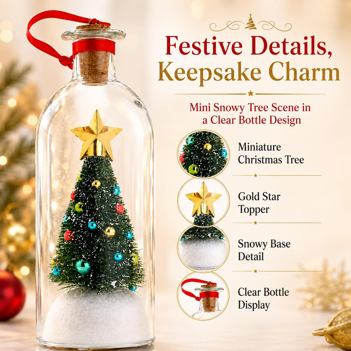 🔥Christmas Sale🎁Christmas Tree Message In A Bottle