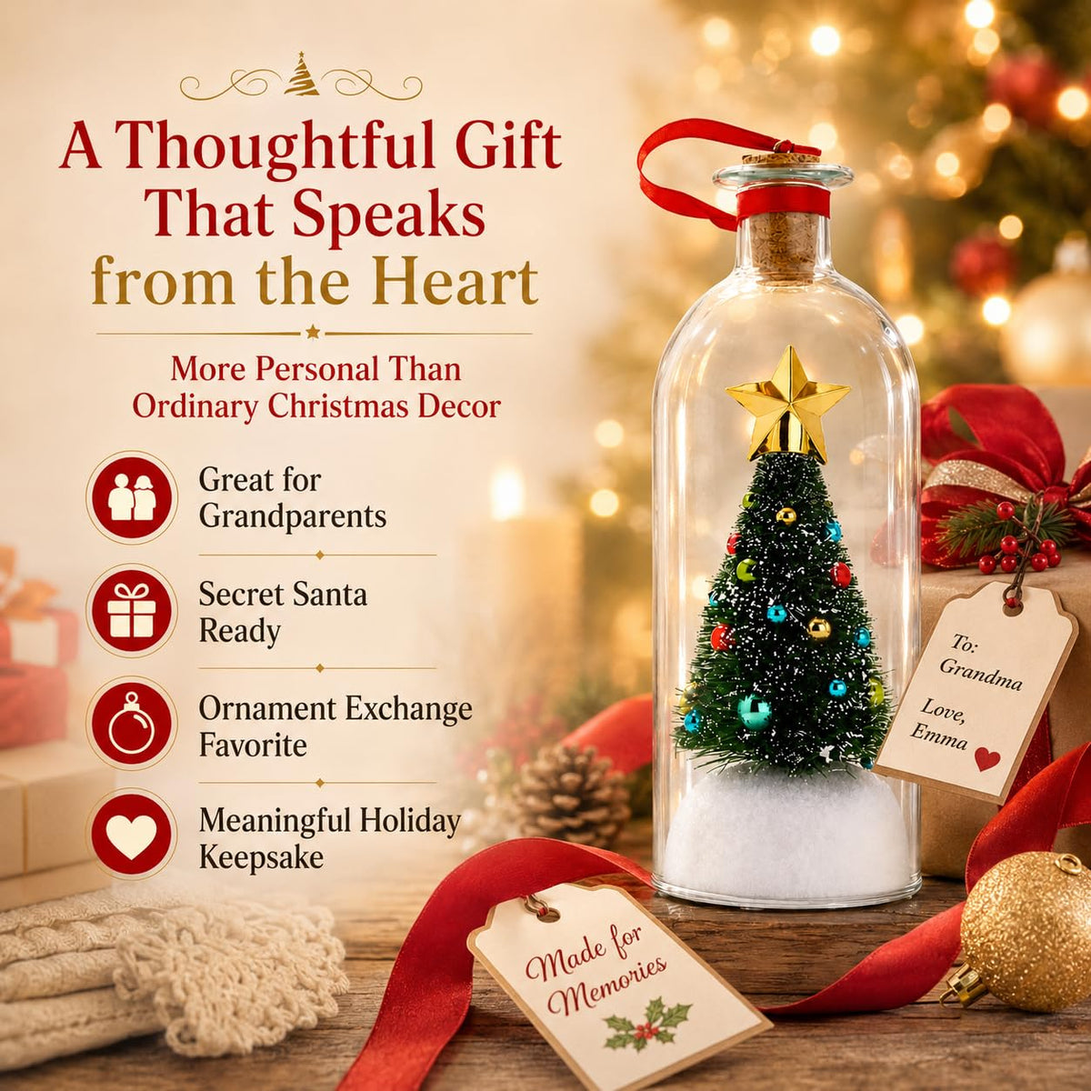 🔥Christmas Sale🎁Christmas Tree Message In A Bottle