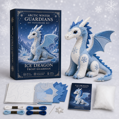 Arctic Winter Guardians DIY Patchwork Kit –🔥Easy, Relaxing & Satisfying to Make