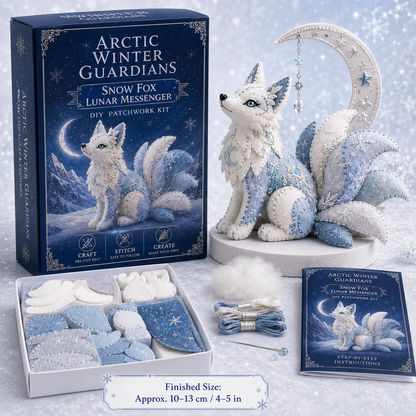 Arctic Winter Guardians DIY Patchwork Kit –🔥Easy, Relaxing & Satisfying to Make