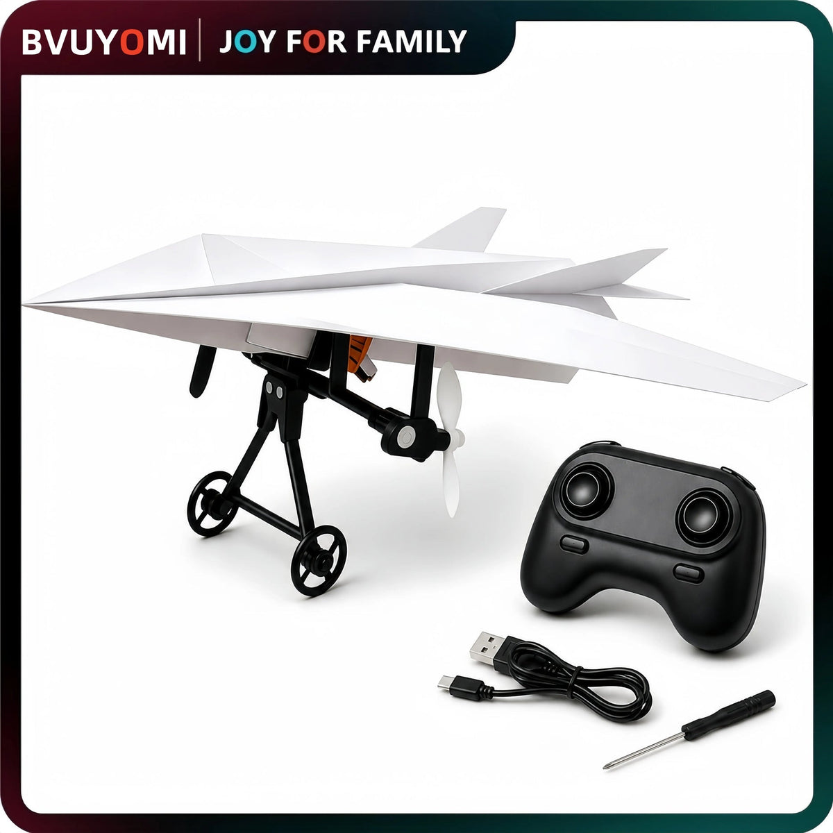 ✈️RC Powered Paper Airplane Kit – Build, Control & Fly Your Own Plane