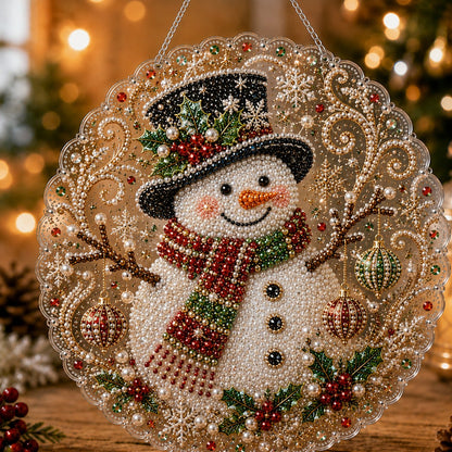 🎄Christmas in July DIY Diamond Art Hanging Ornament – Handmade Sparkling Christmas Keepsake