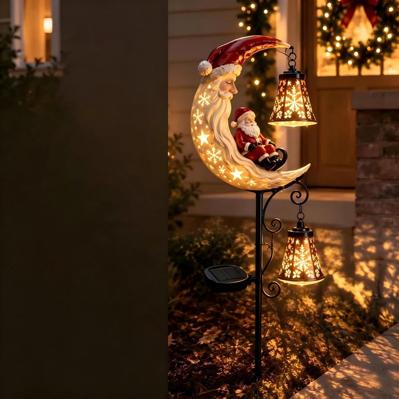 Santa Claus Solar  Stake Light