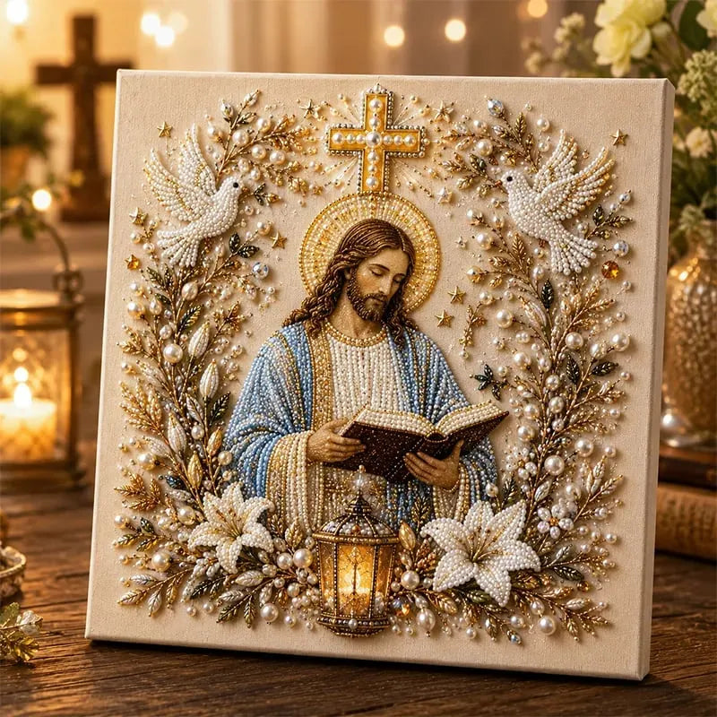 🙏Christian DIY Pearl Diamond Painting Art Kit