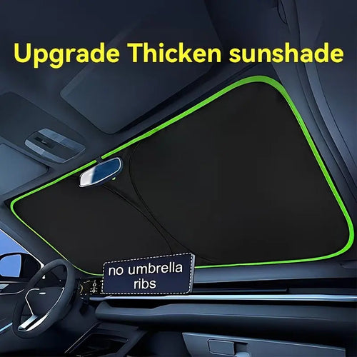2026 New Portable Heat-Insulating Vehicle Sunshade, Upgraded Thickened Front Window Sun Shade☀️🚗