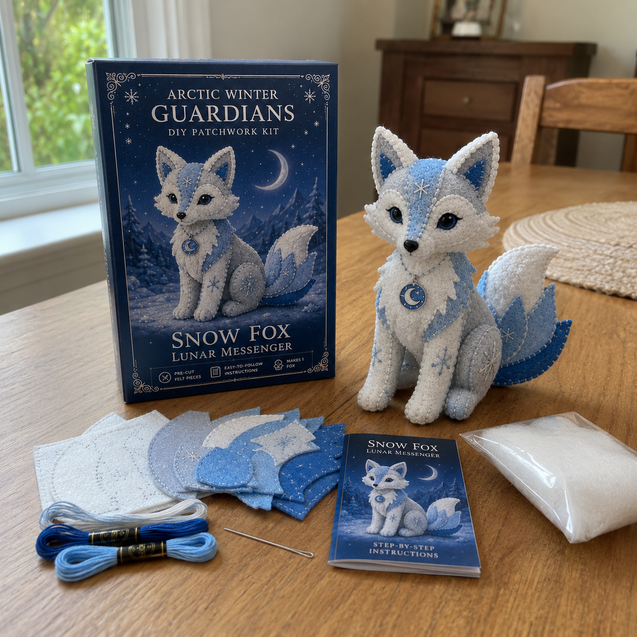 Arctic Winter Guardians DIY Patchwork Kit –🔥Easy, Relaxing & Satisfying to Make
