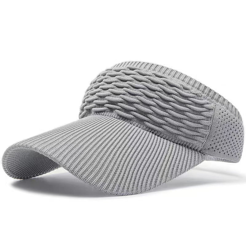 Women's High Ponytail Sun Visor Hat for Sun Protection