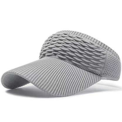 Women's High Ponytail Sun Visor Hat for Sun Protection