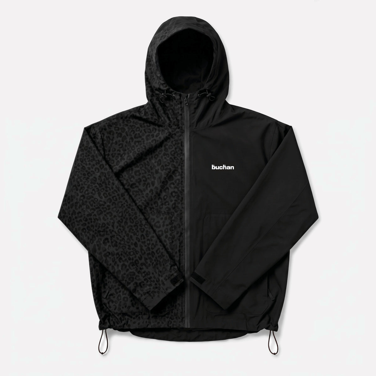 Water Reactive Cheetah Rain Jacket