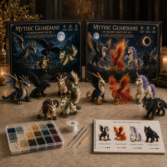 3D Beaded Animal & Fantasy DIY Collection