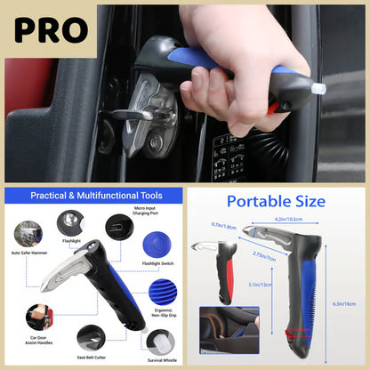 🔥5-in-1 car handle-assisted emergency escape system