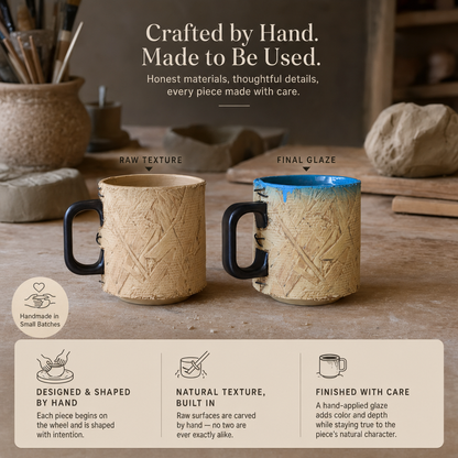 Holiday Limited Offer: Handcrafted OSB Ceramic Mug