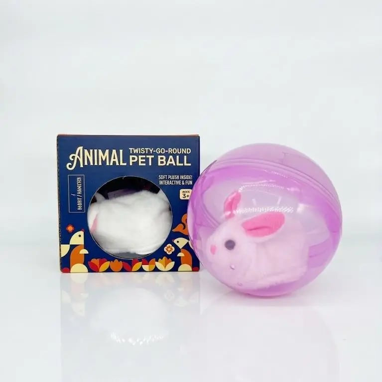 🐾Auto-Rolling Ball with Mouse Hands-Free Play for Indoor Cats