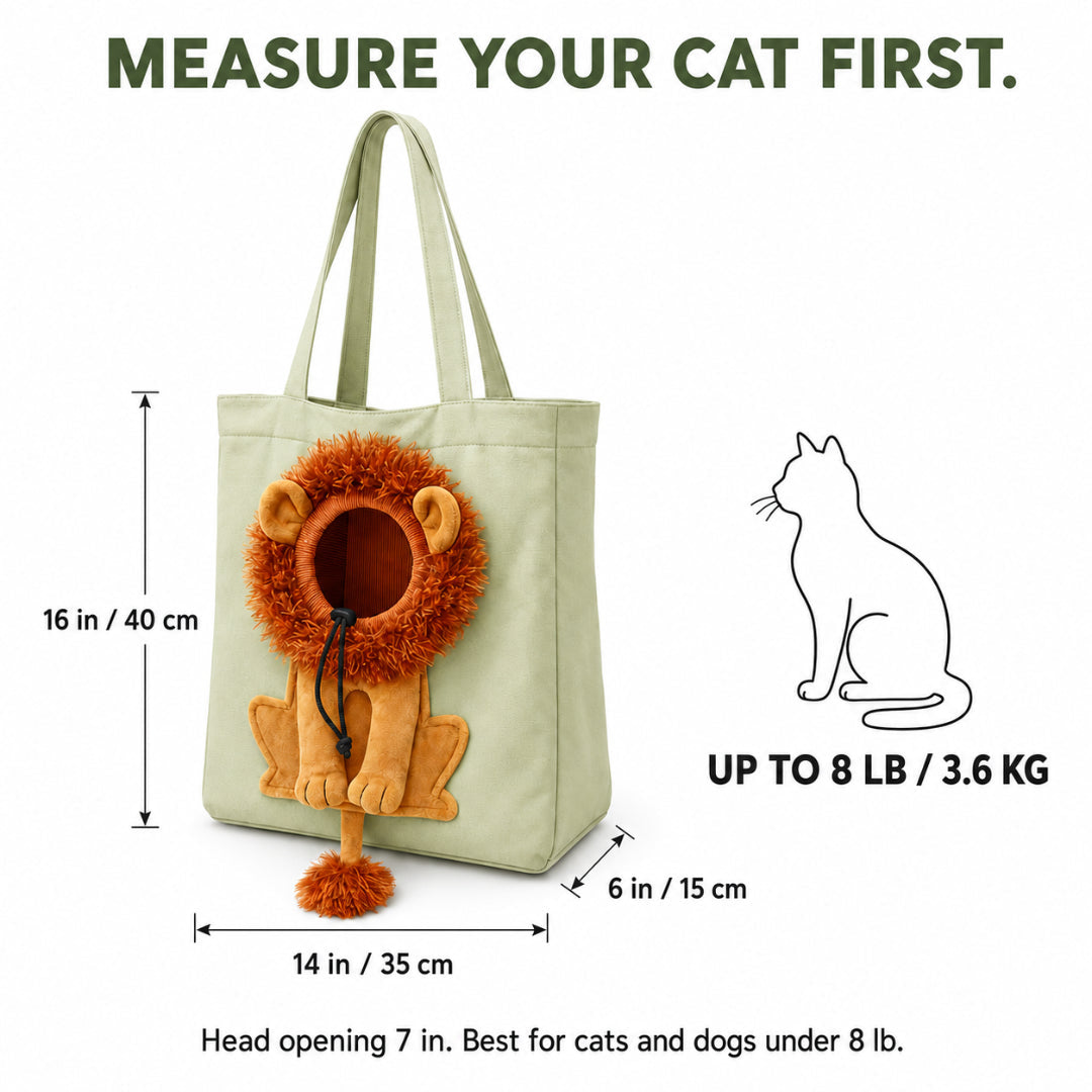 VALORS™ Lion Pet Carrier Bag