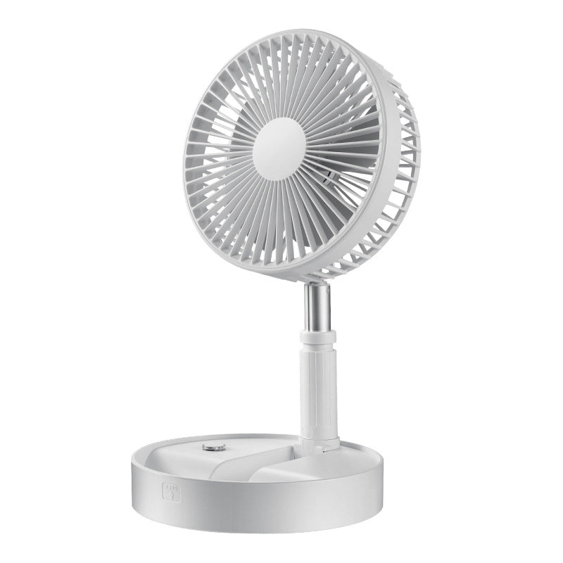 🌀Summer Promotion! 🔋 Telescopic Folding USB Charging Fan – Adjustable height, quiet operation & portable – perfect for desk, travel or outdoor use 💨