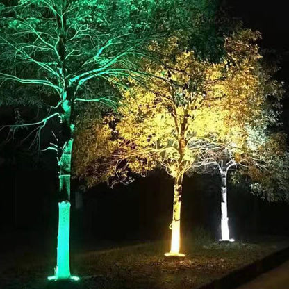 🌳💡 Ring-Shaped Solar Tree Lights – Weatherproof Outdoor Spotlights Ideal for Trees, Pillars, and Gardens