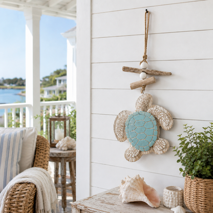 🐢Lighted Coastal Sea Turtle Wall Decor with Remote