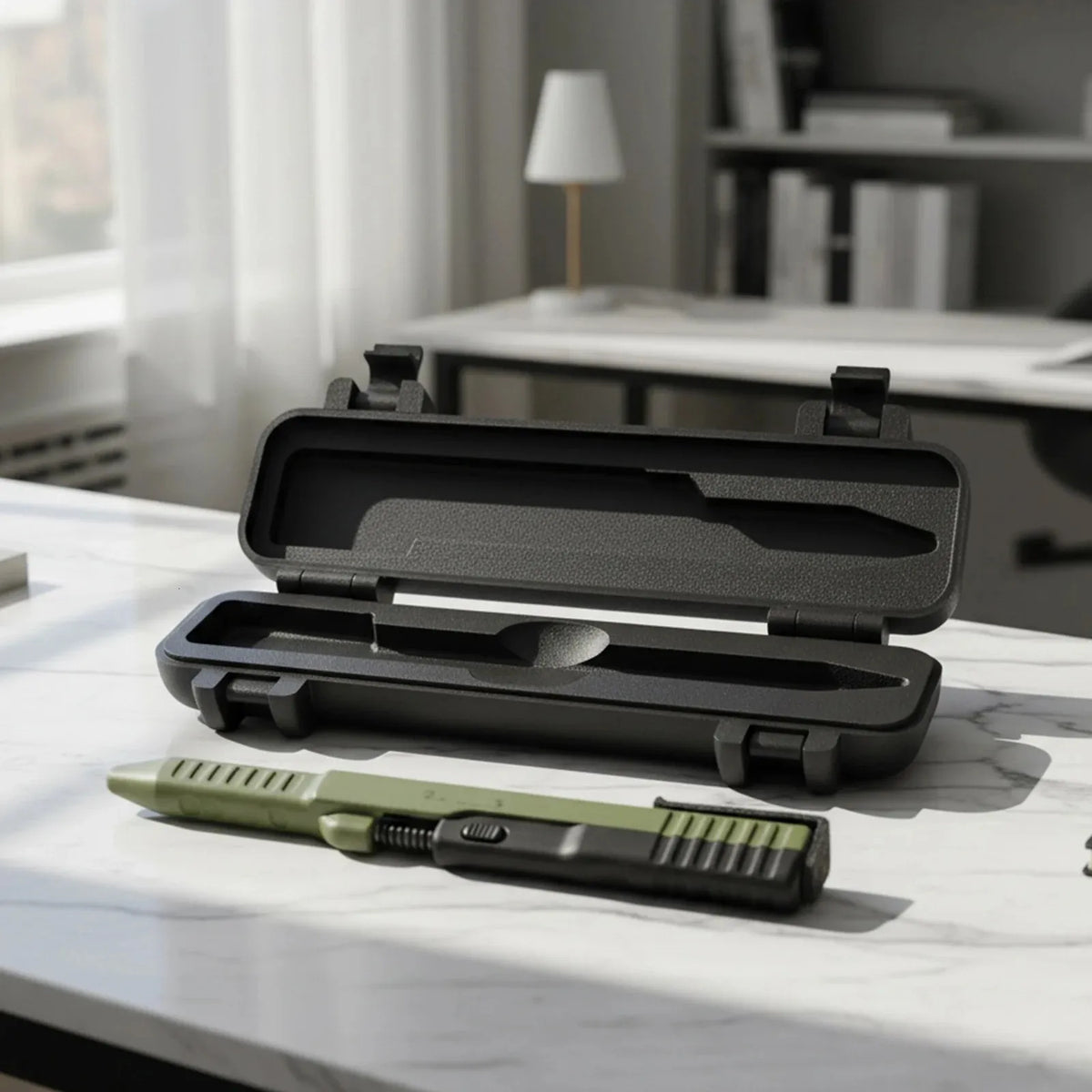 🔥Tactical Slide Action Ballpoint Pen