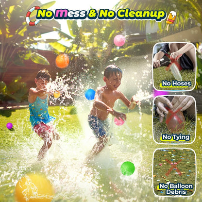 Reusable Magnetic Silicone Water Balloons