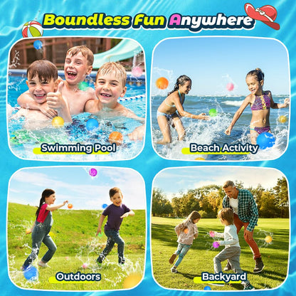 Reusable Magnetic Silicone Water Balloons