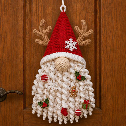 🎃Halloween Early Bird Special Sale 🧶 DIY Seasonal 3D Crochet Door Hanger Kit Collection | ⏳Coordinated Yarn, Filling, Accessories & Step-by-Step Instructions Included 💕